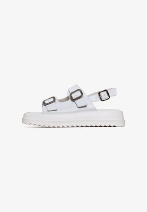 Cesare Gaspari, Plateausandaler - white