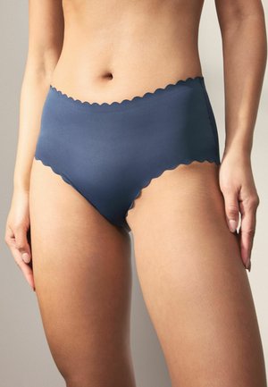 MIDI SCALLOP EDGE NO KNICKERS - Nohavičky/Slipy - navy