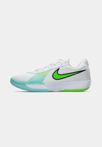 Unselected, white/green strike/bleached turquoise/black