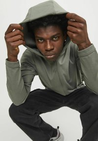 Jack & Jones Performance Sweater met rits - agave green