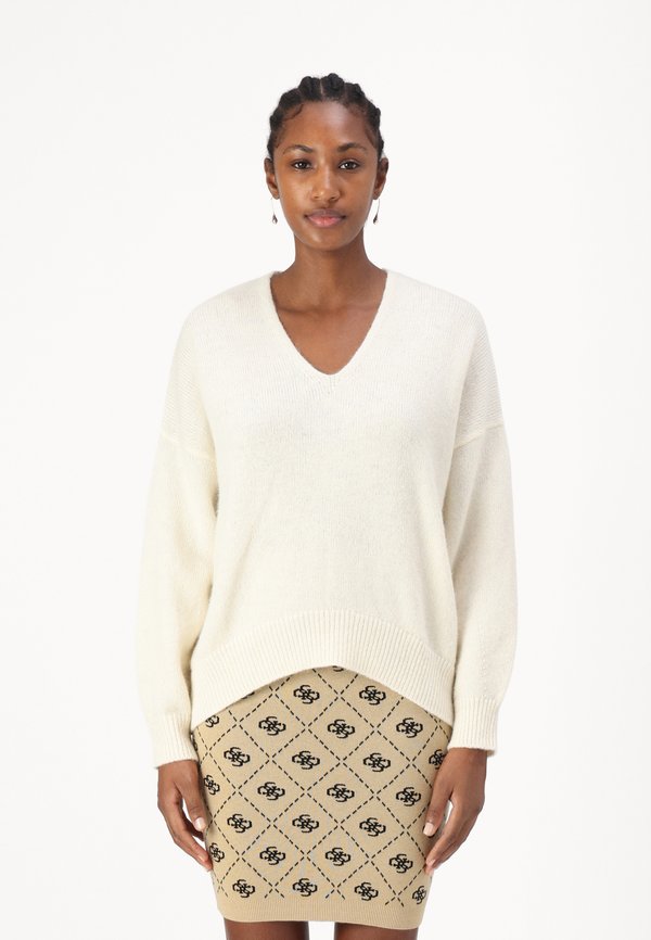 FONDYS - Strickpullover - ecru