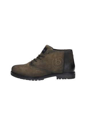 Lace-up ankle boots - groen