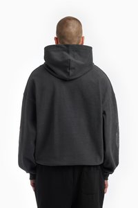FAVELA ABSTRACT HOODIE UNISEX - Felpa con cappuccio - stone