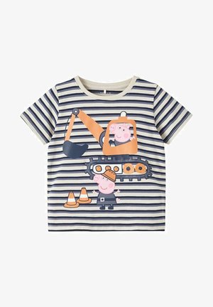 T-shirt con stampa - oatmeal