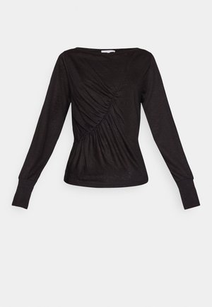 Patrizia Pepe MAGLIA - Majica z dolgimi rokavi - nero