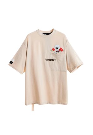 MW092020082 - Camiseta estampada - ecru