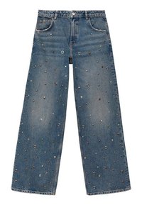 Široke kavbojke - dark vintage blue