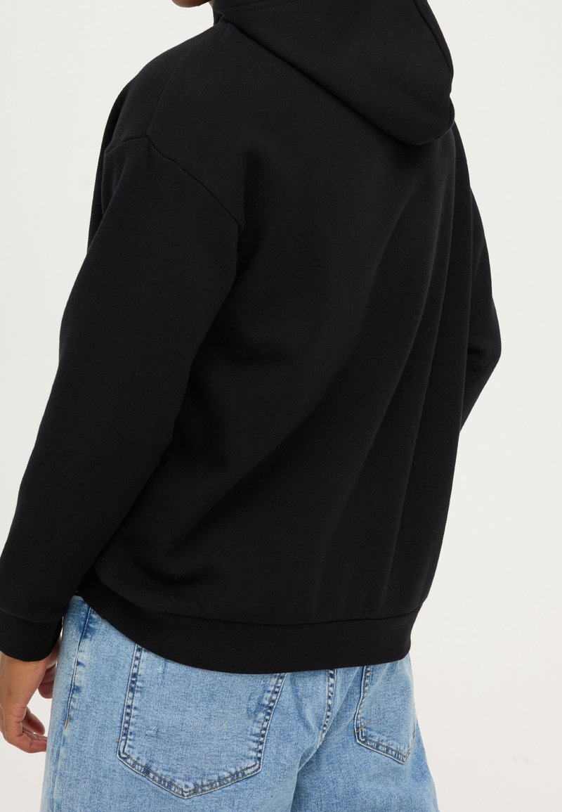 YOURTURN Jersey con capucha - black