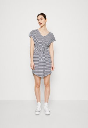 JDYDALILA FROSTY - Robe de jour - cloud dancer/black irish