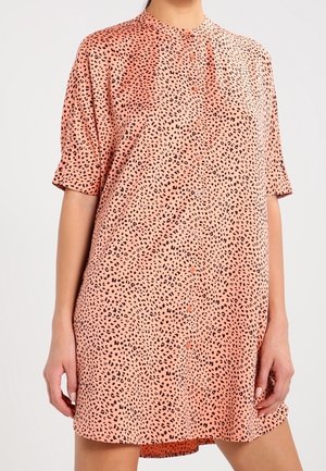 Shirt dress - apricot