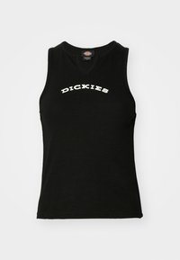 V NECK - Top - black