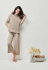 YOU LOOK PERFECT 7/8 DANA - Stoffhose - taupe