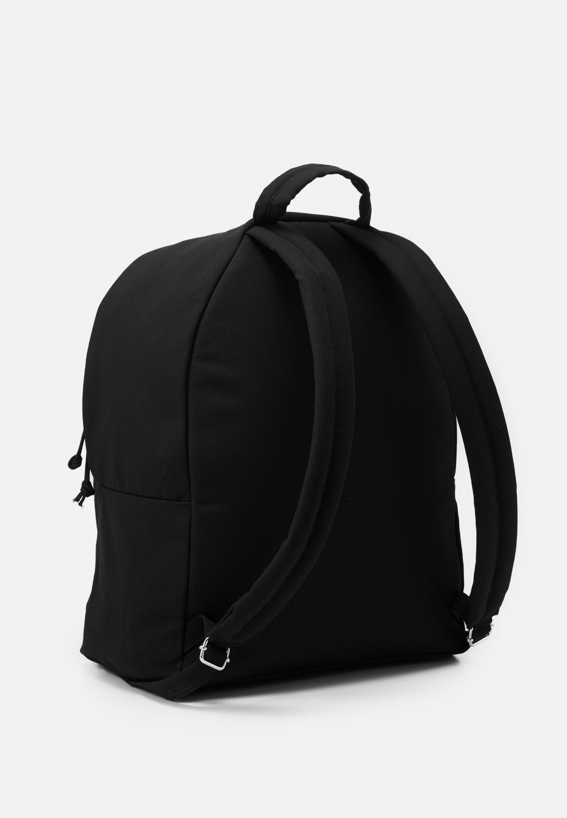 black and yellow backpack