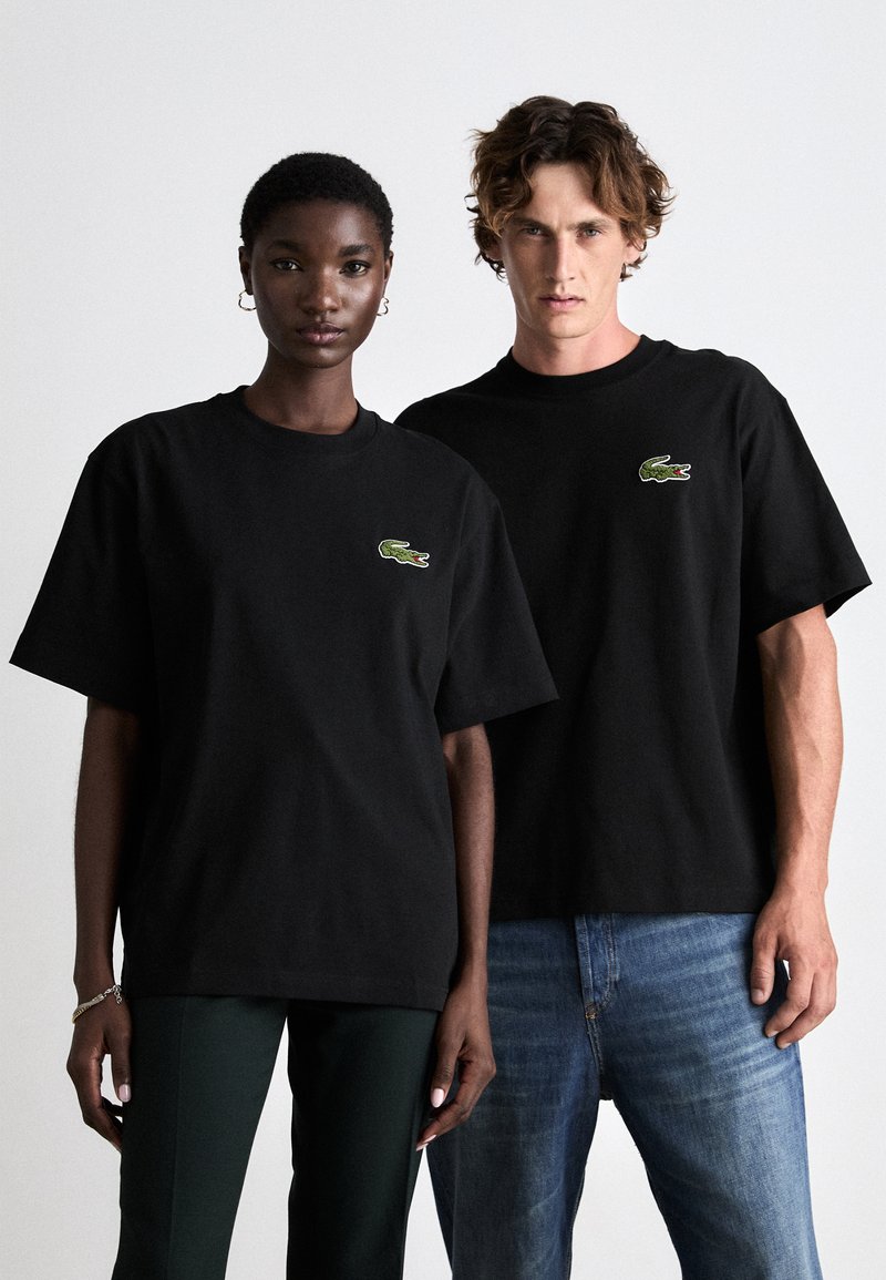 Lacoste - UNISEX - Tricou basic - black, Extindeți