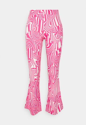 Noisy May Petite, NMLAILA PASA PANTS - Παντελόνι - pink