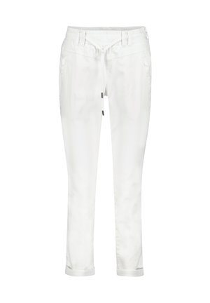 TESSY MED SNØRER - Broek - white