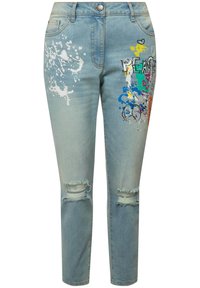 Angel of Style 5-POCKET - Slim fit jeans - hellblau