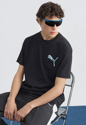 GRAPHIC X RAY RELAXED TEE - T-shirt imprimé - puma black