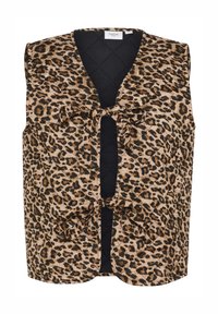 EVITTA QUILT - Strukirani kaput - black reg leo