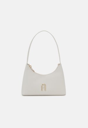 DIAMANTE MINI SHOULDER BAG - Handtas - white