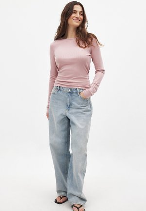 ROUND NECK   - Majica z dolgimi rokavi - mauve