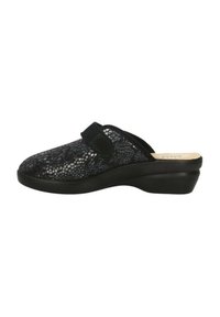 Valleverde Ciabattine con tacco - nero