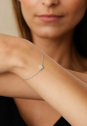 CHRIST Armband - weißgoldfarben