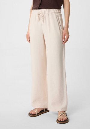 Stoffhose - helles beige