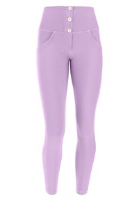 Freddy PUSH UP VITA ALTA  DRILL LOGICO - Pantalones - lilla