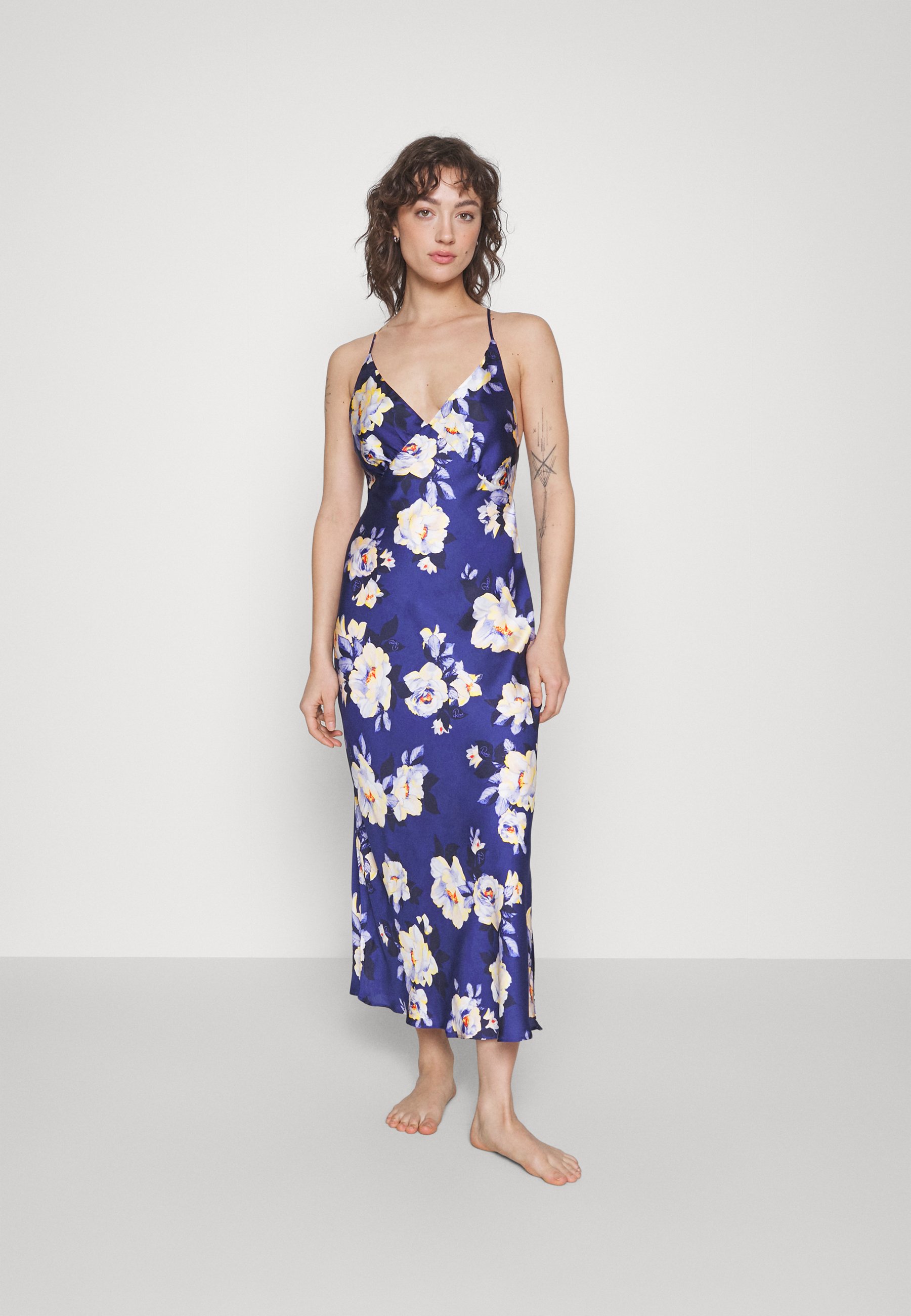 Chemise De Nuit Marks & Spencer Pure 100% Coton à Carreaux - Taille UK 8, Neuve Avec étiquettes