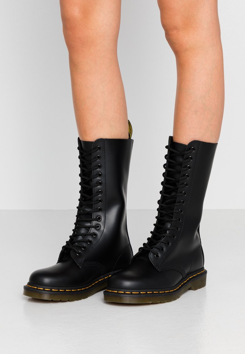 Dr. Martens 1914 - Snørestøvler black smooth/sort -