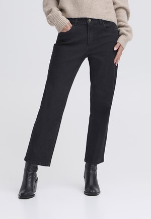 Oxmo OXHELLE  - Jean droit - black denim