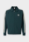 LUXE PONTE TRACK JACKET EMBLEM - Sweat zippé - dark teal
