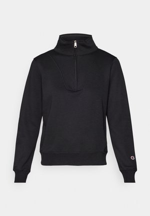 Champion ICONS TONAL HALF ZIP - Ikdienas džemperis - black