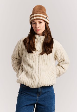 Protest, PRTBLEACH - Fleece jacket - kit offwhite