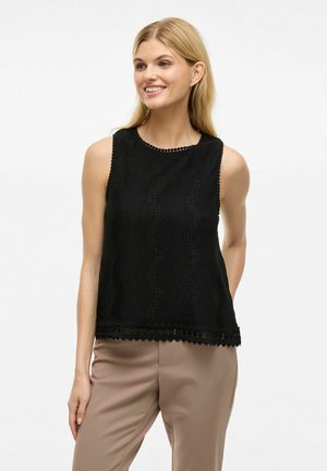 VITORTENA O NECK - Top - black beauty