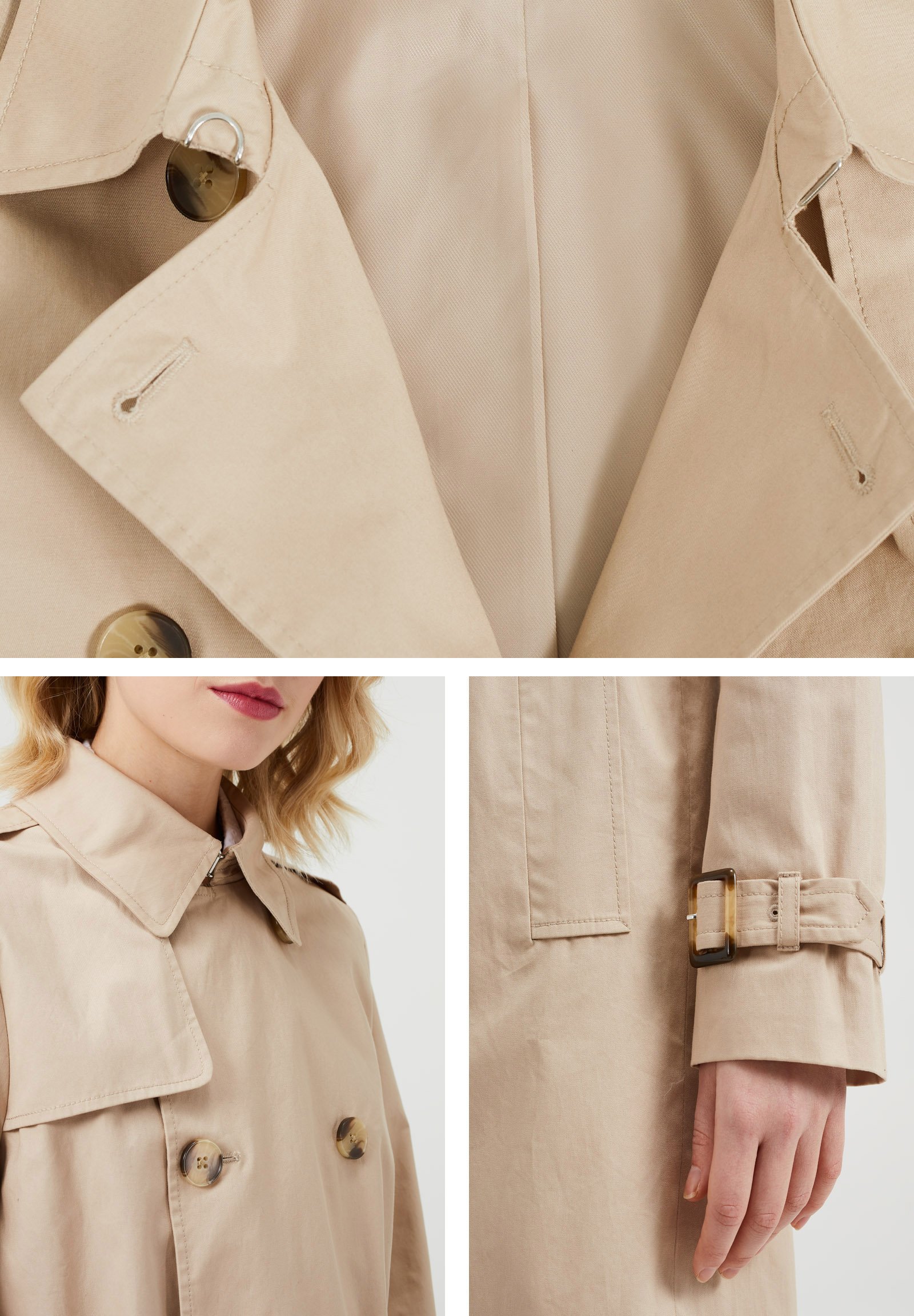 WE Fashion DAMES - Trenchcoat - beige - Zalando.nl