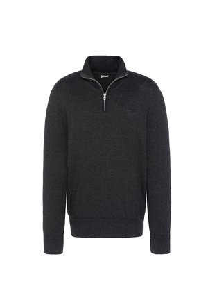 Strickpullover - anthracite chiné