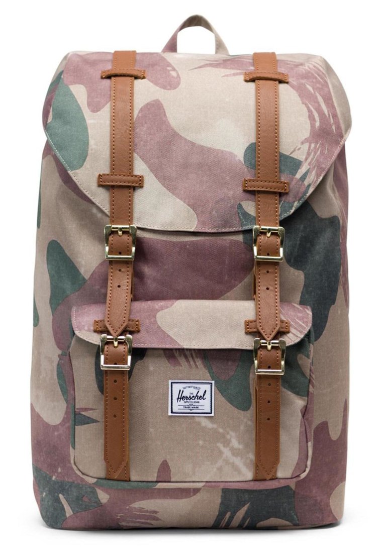Herschel LITTLE AMERICA MID VOLUME Rugzak brown/bruin Zalando.nl