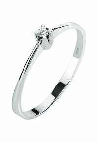 CHRIST Ring - weißgoldfarben