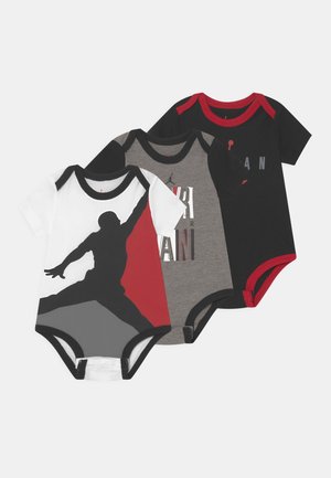 AIR JUMBLED 3 PACK UNISEX - T-shirt con stampa - black/red/white