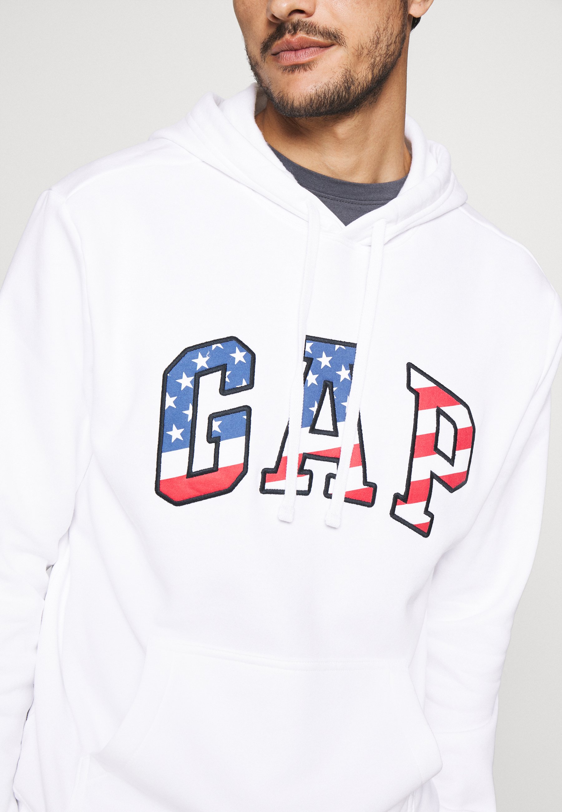 GAP V FLAG - Sudadera - white/blanco - Zalando.es