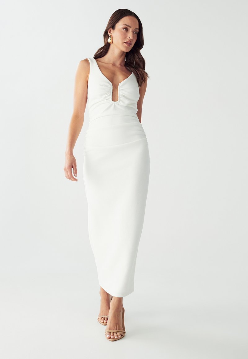 BWLDR AMARRA MIDI - Kotelomekko - white