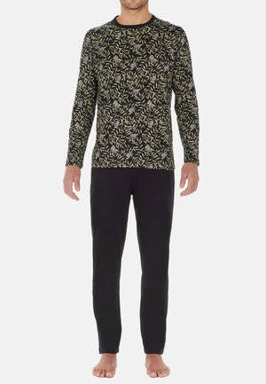 Marks and Spencer Femme Bleu Floral Coton Basique Boutonné Taille 12 Col