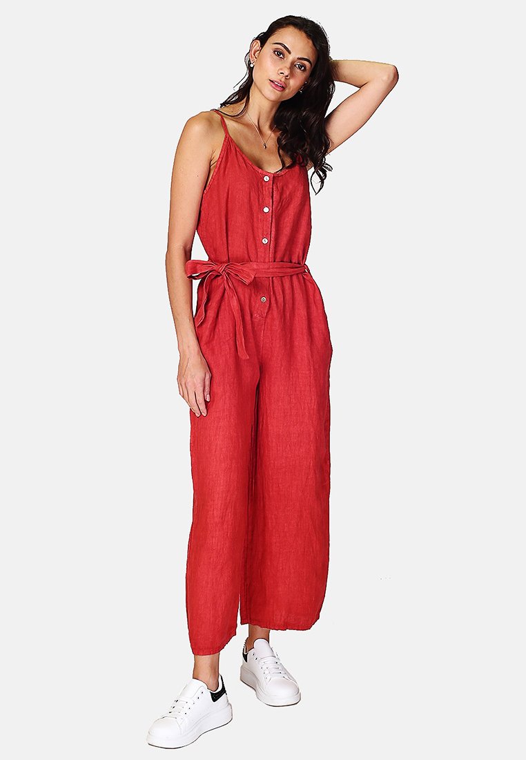 Le Jardin Du Lin Jumpsuit rood
