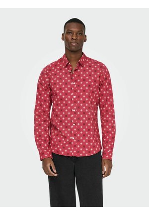 POPELIN ONSELF - Chemise - karanda red