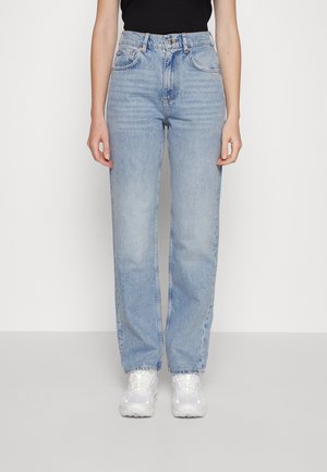 HIGH WAIST - Straight leg jeans - standard blue