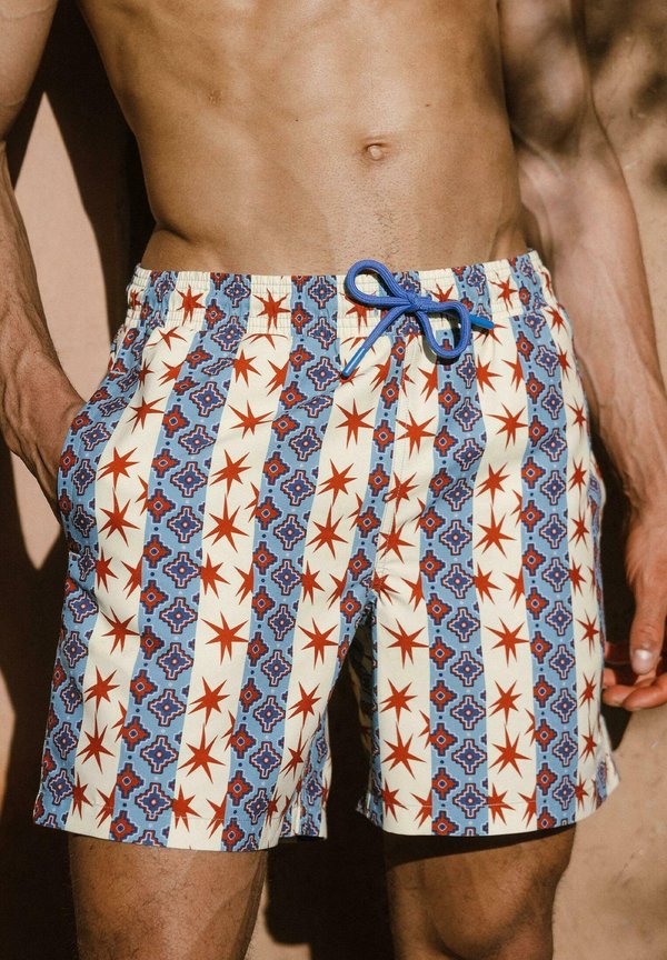 STAR STRIPE PRINT - Badeshorts