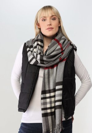 PLAID CASHMINK - MADE IN GERMANY - Scarf - grey