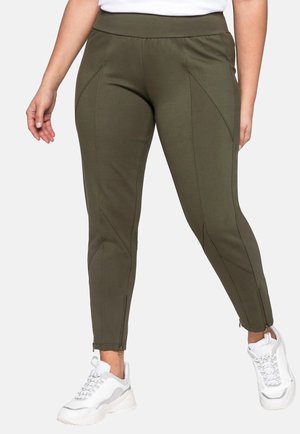 Leggings - khaki